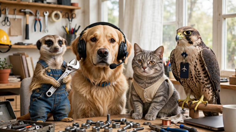 working animals with jobs